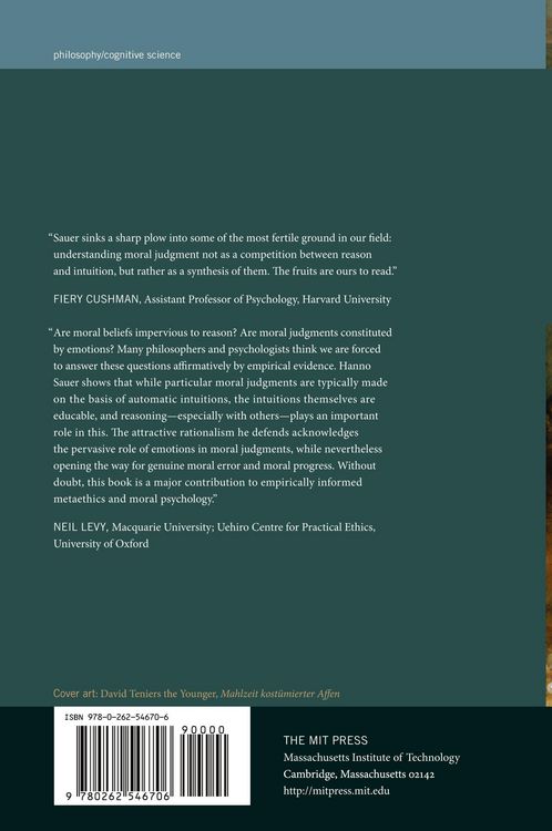 Produktbild: Moral Judgments as Educated Intuitions