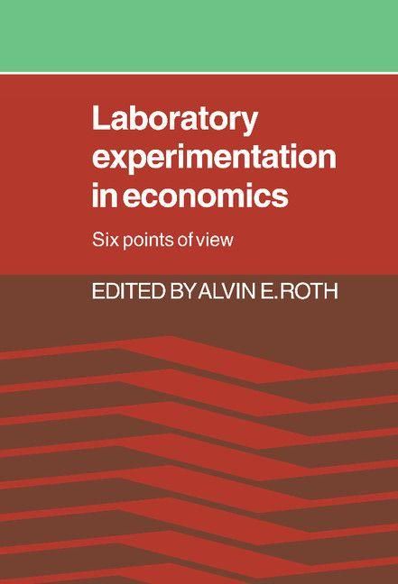 Produktbild: Laboratory Experimentation in Economics