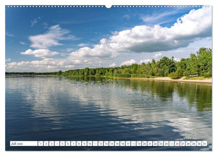 Produktbild: Deutschlands Regionen - die Lausitz (Wandkalender 2026 DIN A2 quer), CALVENDO Monatskalender
