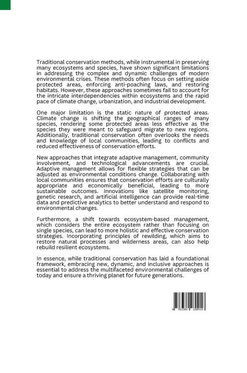 Produktbild: Falling Short: The Limits of Traditional Conservation and the Need for New Approaches