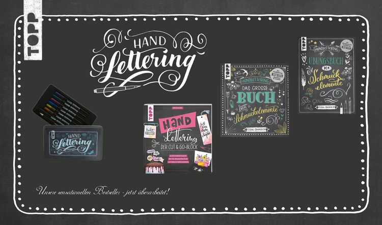 Produktbild: Handlettering. Das gro&szlig;e Buch der Schmuckelemente