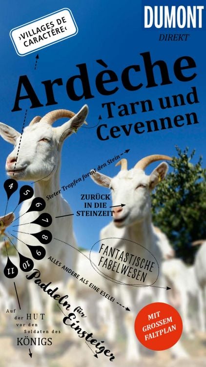 Produktbild: DUMONT direkt Reiseführer E-Book Ardeche, Tarn und Cevennen