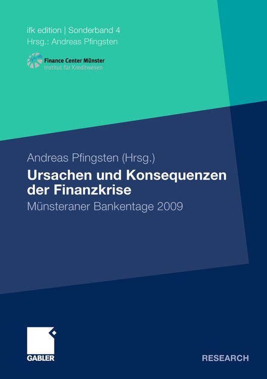 Produktbild: Ursachen und Konsequenzen der Finanzkrise