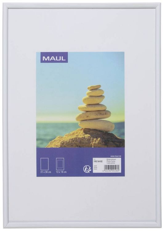 Produktbild: Maul 1935402 Bilder Wechselrahmen Papierformat: 21 x 30cm Wei&szlig;