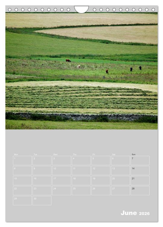 Produktbild: Orkney: A land with a view (Wall Calendar 2026 DIN A4 portrait), CALVENDO 12 Month Wall Calendar
