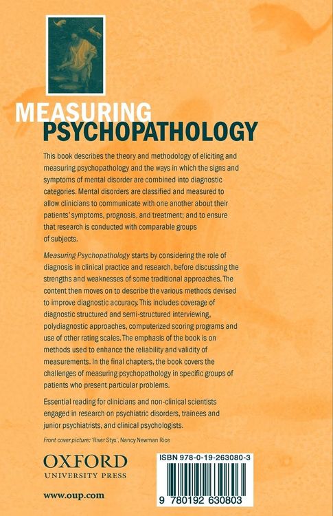 Produktbild: Measuring Psychopathology