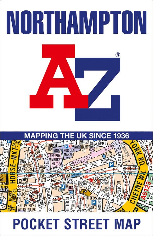 Produktbild: Northampton A-Z Pocket Street Map