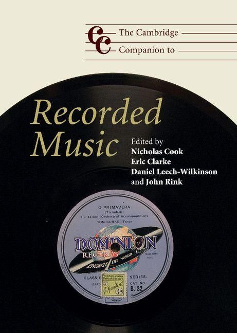 Produktbild: The Cambridge Companion to Recorded Music