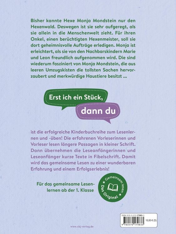Produktbild: Erst ich ein Stück, dann du - Monja Mondstein - Aufregung im Hexenhaus