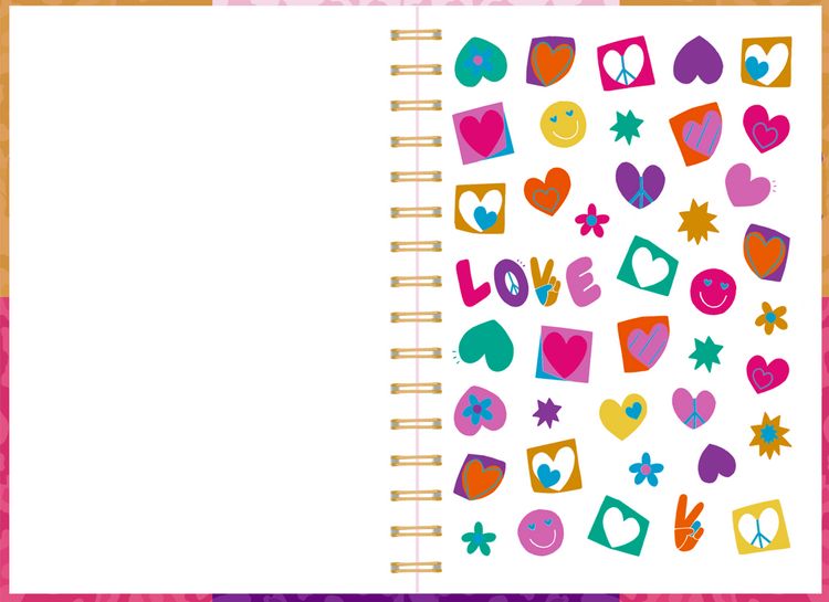Produktbild: Ringbuch DIN A5 &ndash; LOVE