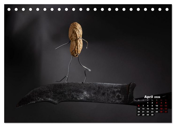 Produktbild: Erdnussm&auml;nnchen Geschichten. (Tischkalender 2026 DIN A5 quer), CALVENDO Monatskalender