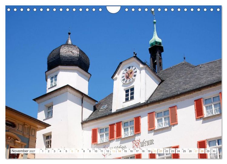 Produktbild: Rosenheim - Die Stadt vor den Bergen (Wandkalender 2027 DIN A4 quer), CALVENDO Monatskalender