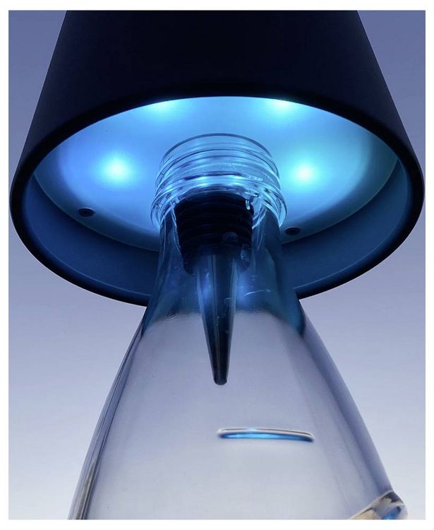 Produktbild: m-e modern-electronics 41479 LUNA-70 W Akkubetriebenes LED-Leuchtmittel Flaschenleuchte 2700 lm
