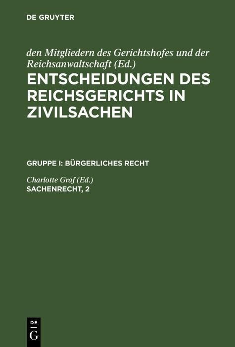 Produktbild: Sachenrecht, 2
