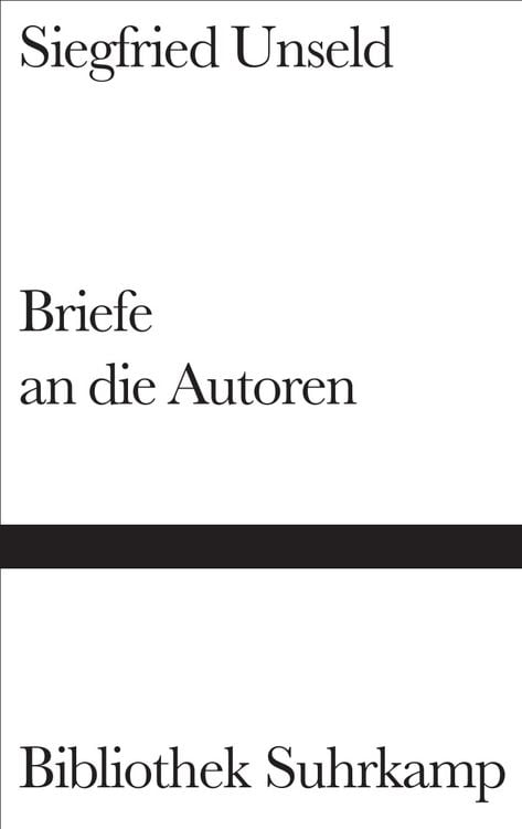Produktbild: Briefe an die Autoren