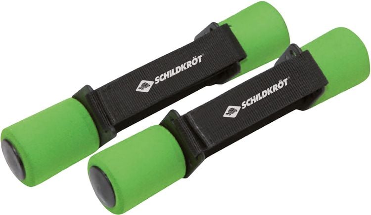 Produktbild: Soft Hanteln Aerobic 0.5 Kg Set, schwarz-limegreen