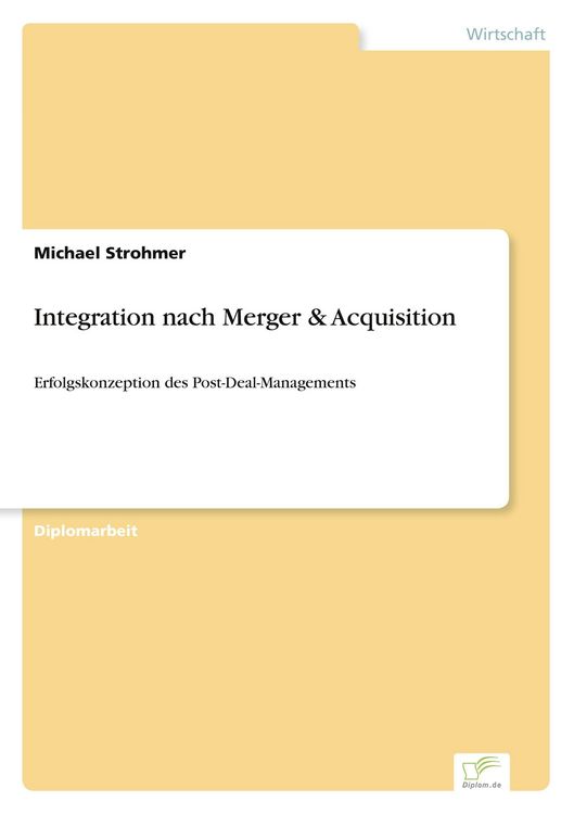 Produktbild: Integration nach Merger & Acquisition