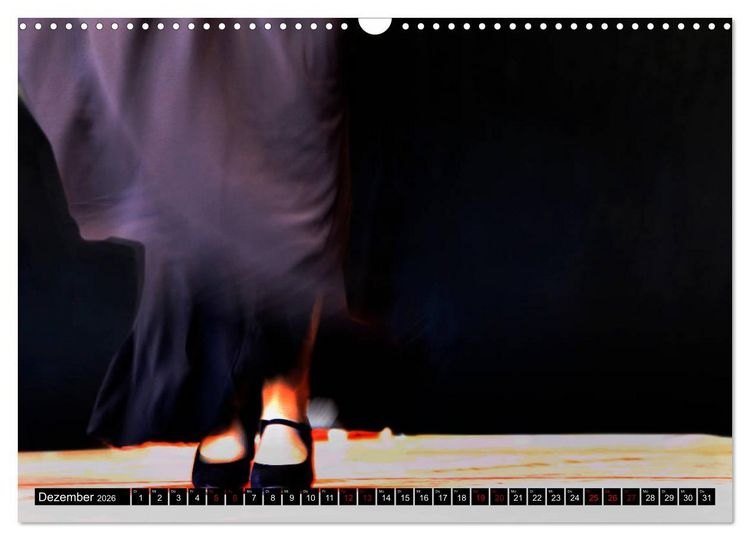 Produktbild: Flamenco. Spanischer Tanz (Wandkalender 2026 DIN A3 quer), CALVENDO Monatskalender
