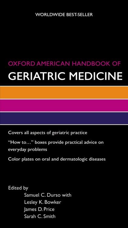 Produktbild: Oxford American Handbook of Geriatric Medicine