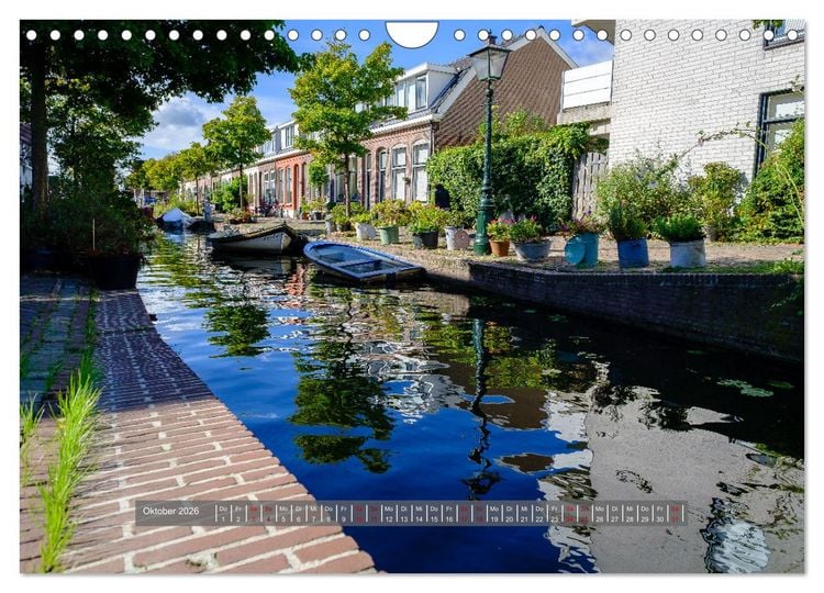 Produktbild: Ein Blick auf Leiden (Wandkalender 2026 DIN A4 quer), CALVENDO Monatskalender