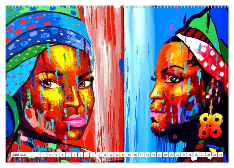 Produktbild: Faces of Cuba - Gesichter Kubas (hochwertiger Premium Wandkalender 2026 DIN A2 quer), Kunstdruck in Hochglanz