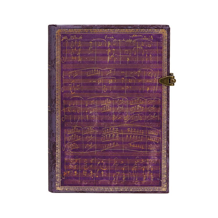 Produktbild: Hardcover Notizbuch Beethovens 250. Geburtstag, Midi, Liniert