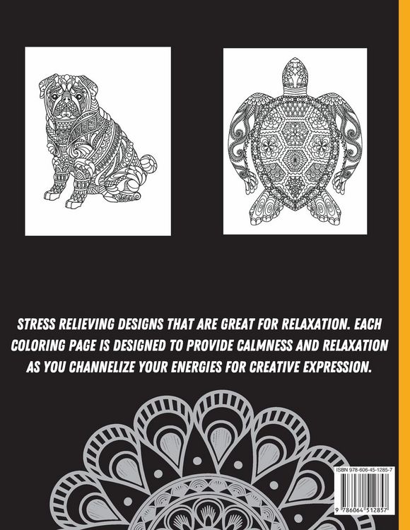 Produktbild: Animals Mandala Coloring Book