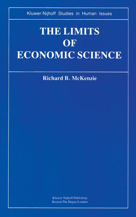 Produktbild: The Limits of Economic Science