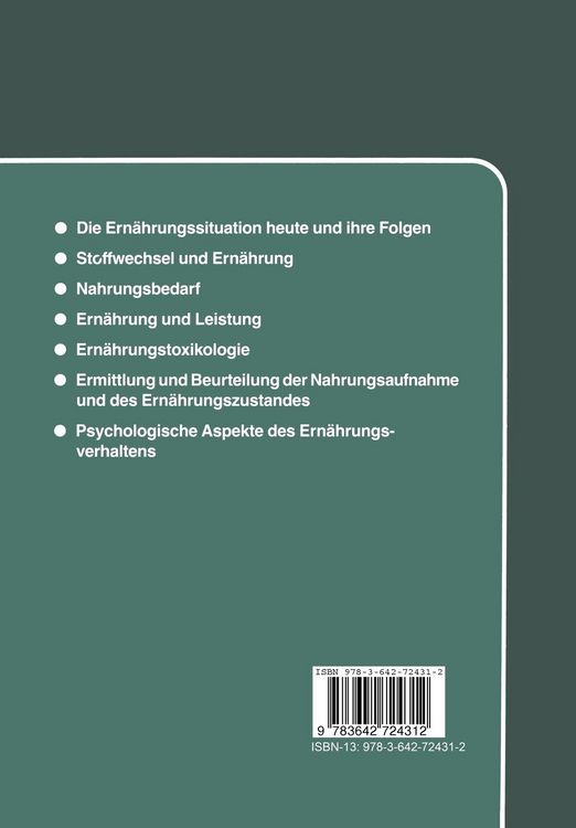 Produktbild: Grundri&szlig; der Ern&auml;hrungslehre