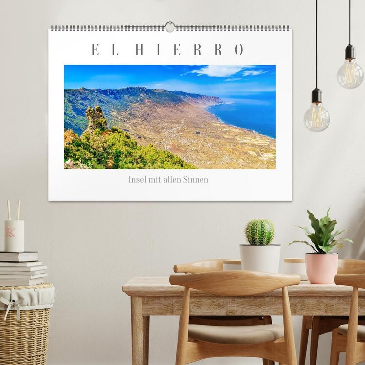 Produktbild: El Hierro - Insel mit allen Sinnen (Wandkalender 2026 DIN A2 quer), CALVENDO Monatskalender