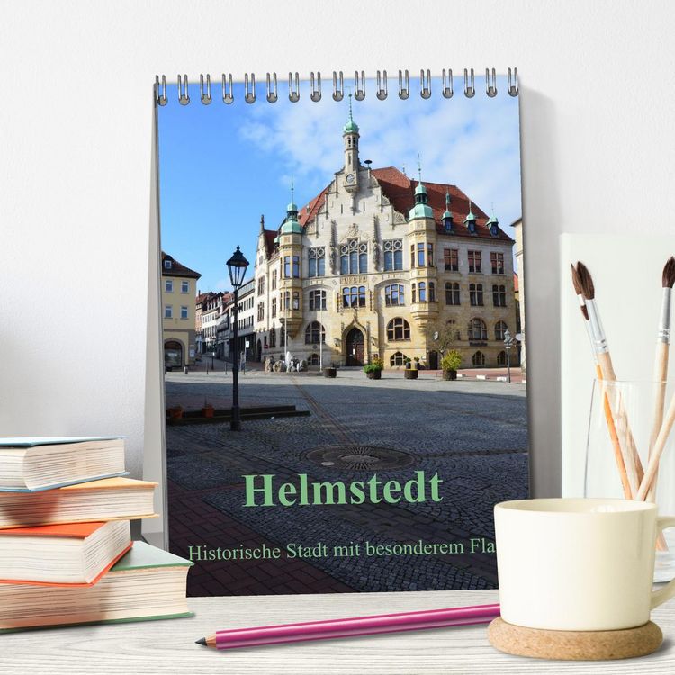 Produktbild: Helmstedt - Historische Stadt mit besonderem Flair (Tischkalender 2026 DIN A5 hoch), CALVENDO Monatskalender