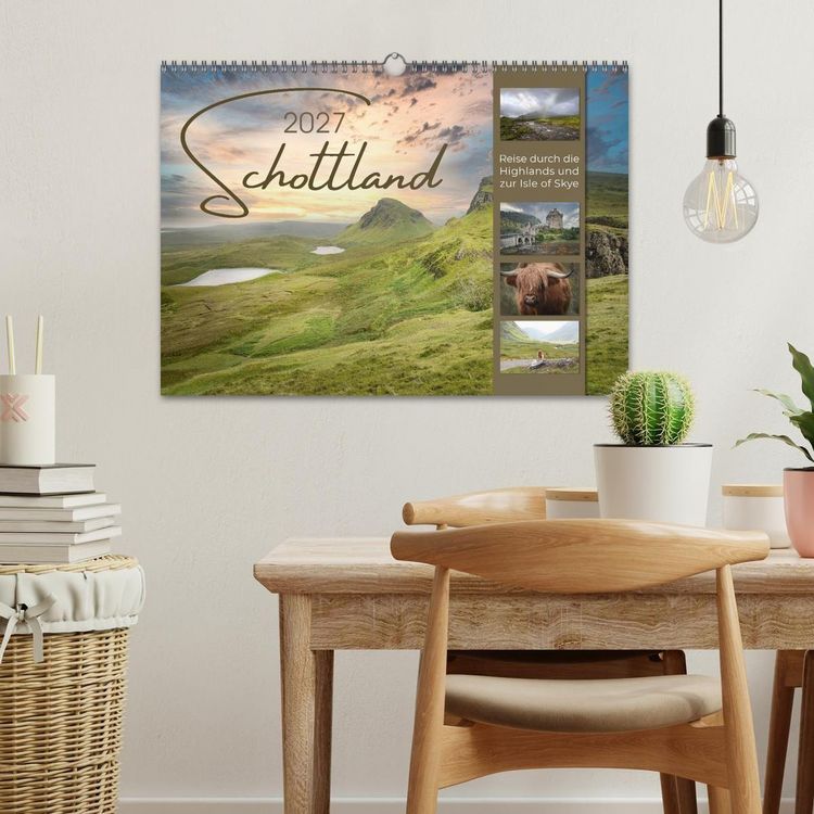 Produktbild: Schottland - Reise durch die Highlands und zur Isle of Skye (Wandkalender 2027 DIN A3 quer), CALVENDO Monatskalender