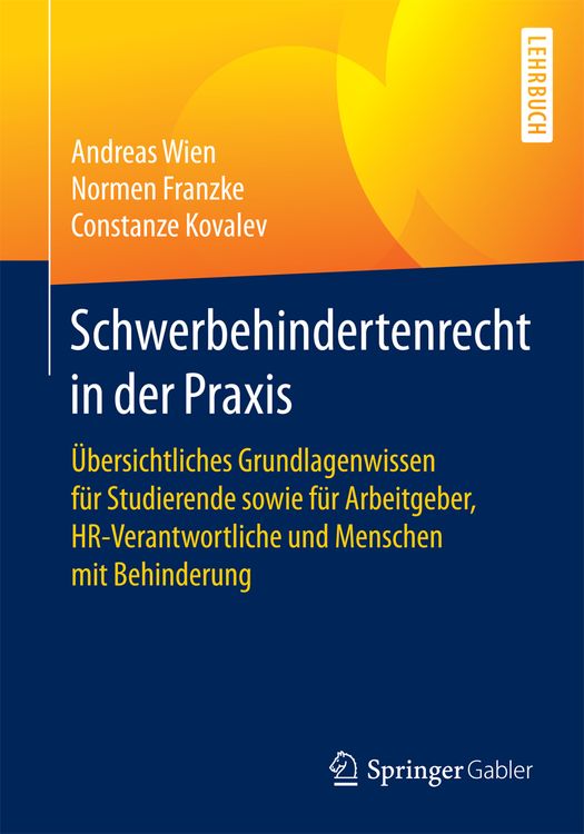 Produktbild: Schwerbehindertenrecht in der Praxis