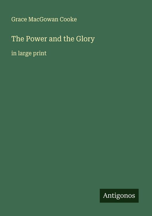 Produktbild: The Power and the Glory