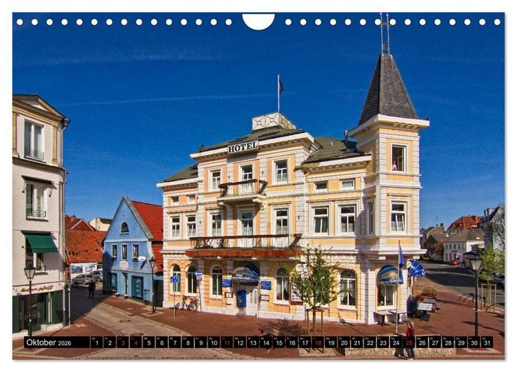 Produktbild: Stadtansichten Cuxhaven (Wandkalender 2026 DIN A4 quer), CALVENDO Monatskalender