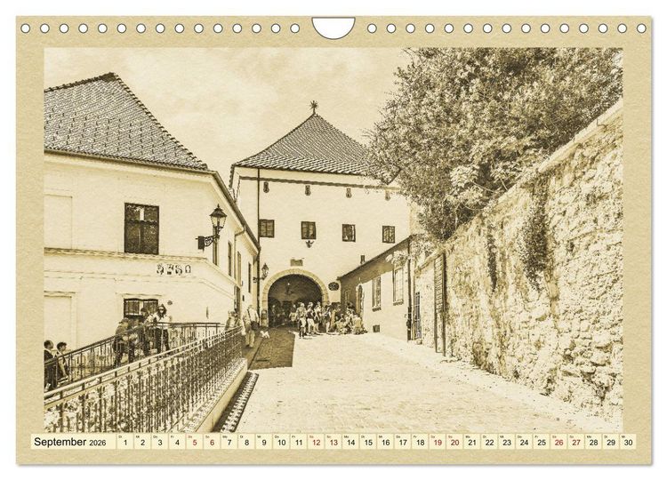 Produktbild: Zagreb &ndash; Ein Kalender im Zeitungsstil (Wandkalender 2026 DIN A4 quer), CALVENDO Monatskalender