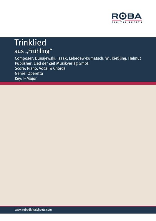 Produktbild: Trinklied