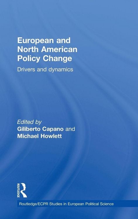 Produktbild: European and North American Policy Change