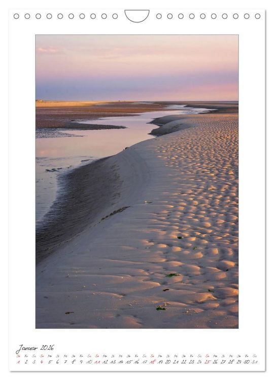 Produktbild: Insel Amrum (Wandkalender 2026 DIN A4 hoch), CALVENDO Monatskalender