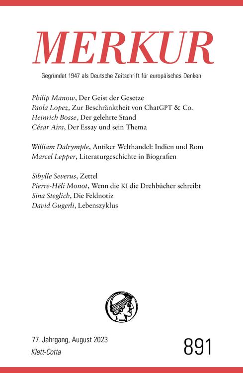 Produktbild: MERKUR 8/2023