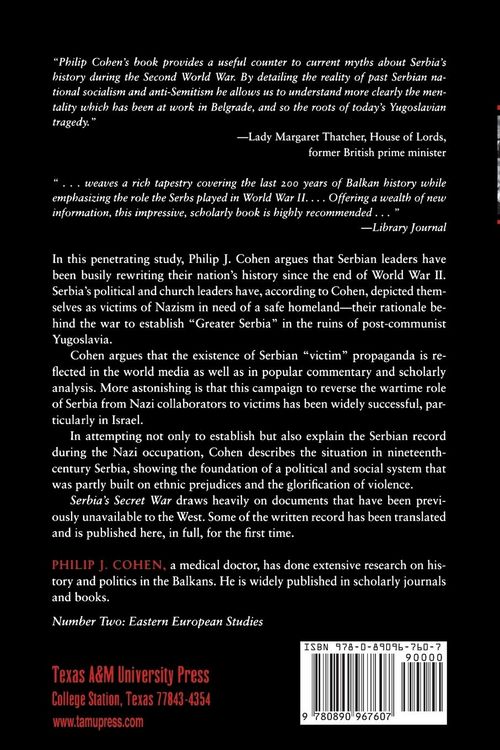 Produktbild: Serbia's Secret War