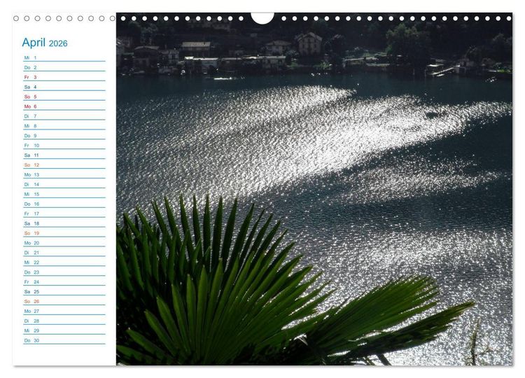 Produktbild: Wundersch&ouml;nes Tessin (Wandkalender 2026 DIN A3 quer), CALVENDO Monatskalender