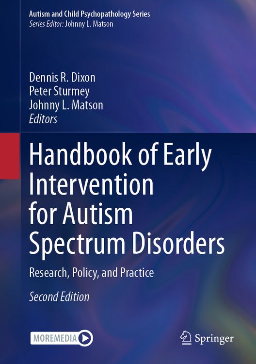 Produktbild: Handbook of Early Intervention for Autism Spectrum Disorders