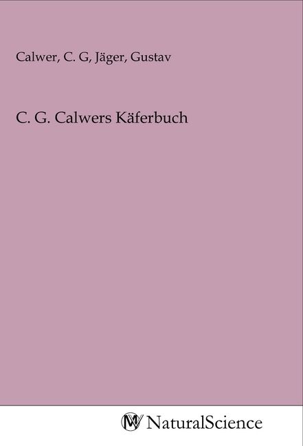 Produktbild: C. G. Calwers K&auml;ferbuch