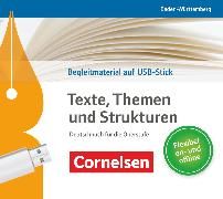 Produktbild: Texte, Themen und Strukturen, Deutschbuch f&uuml;r die Oberstufe, Baden-W&uuml;rttemberg - Neuer Bildungsplan, Unterrichtsmanager Plus auf USB-Stick, Inkl. E-Bo