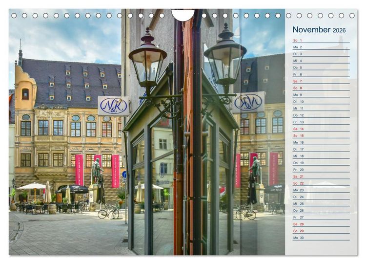 Produktbild: Romantisches Augsburg (Wandkalender 2026 DIN A4 quer), CALVENDO Monatskalender