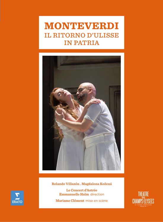 Produktbild: Monteverdi - Il ritorno di Ulisse in patria (Paris, Theatre des Champs-Elysees, M&auml;rz 2017) [2 DVDs]