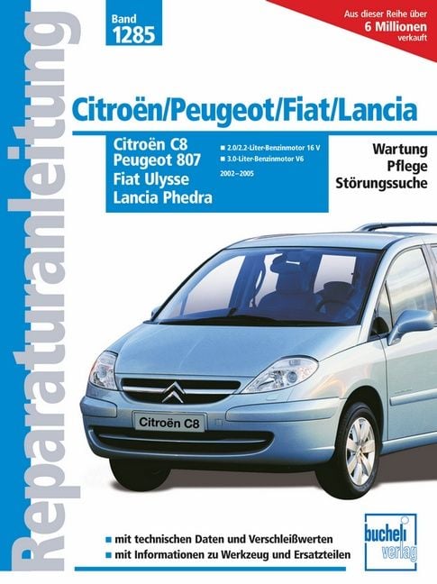 Produktbild: Citro&euml;n C8 / Peugeot 807 / Fiat Ulysse / Lancia Phedra