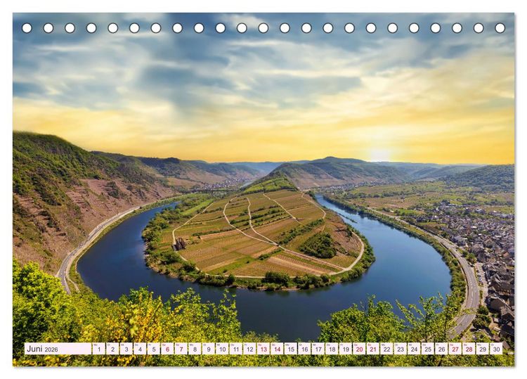 Produktbild: Deutschland - Traumhafte Reiseziele (Tischkalender 2026 DIN A5 quer), CALVENDO Monatskalender