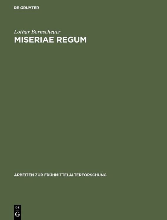 Produktbild: Miseriae Regum